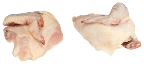 Tyson All Natural Individually Frozen Ice Glazed Quartered Chicken, 9.5 Ounce -- 60 per case.
