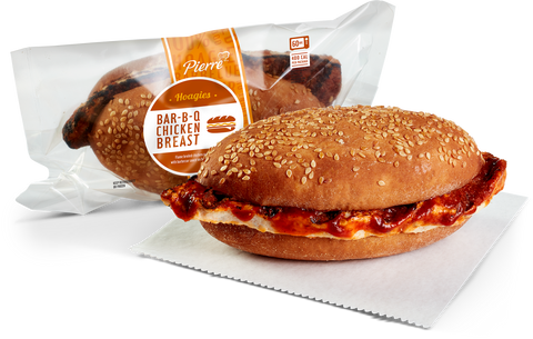Pierre® SANDWICH JUMBO BAR-B-Q CHICKEN FLAME BROILED FC IW 5.9 OZ 10000021230