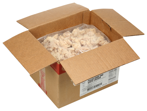 Chicken Pulled Reverse Blend Dark/white 100% All Natural Nae 65/35 46021-0928