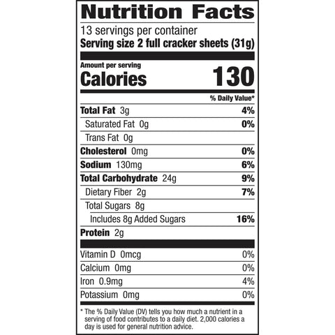 Annies Homegrown Organic Honey Graham Cracker, 14.4 Ounce -- 12 per case
