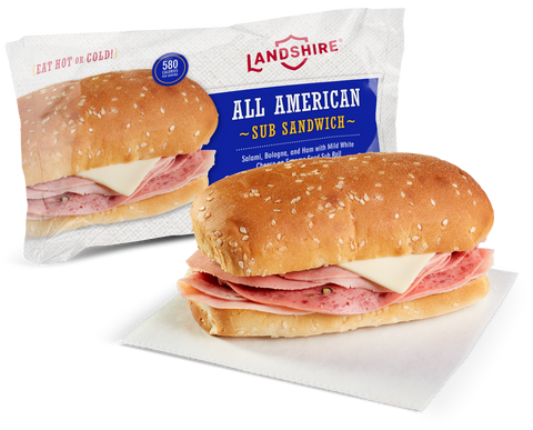 Sandwich All American Sub Iw 7.25 Oz 102001-012-1