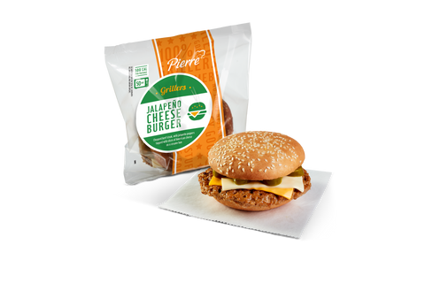 Pierre® SANDWICH JUMBO JALAPENO CHEESEBURGER 6.65 OZ 10000001465