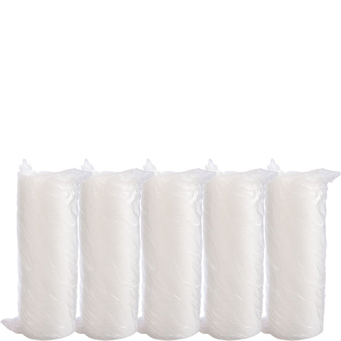 Dart Container Expanded Polystyrene Foam Round Translucent Slot Lid Only -- 500 per case