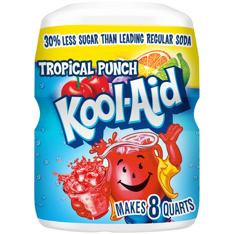 Kool-Aid Tropical Punch Beverage 12 Case 19 Ounce