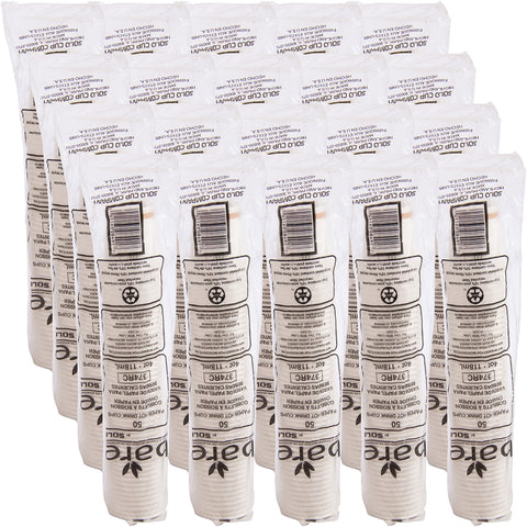 Bare® by Solo® CUP PAPER HOT SINGLE POLY 4 OZ