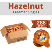Creamer Liquid Non-dairy Hazelnut Single Serve Cup Aseptic