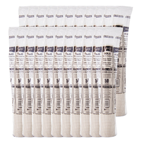 Solo White Paper Hot Cup, 12 Ounce -- 1000 per case