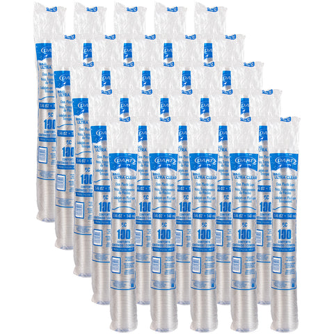 Dart Solo Ultra Clear PET Cold Cup, 5 Ounce -- 100 per case