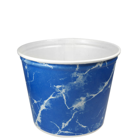 Solo Marble BUCKET PAPER WAXED DOUBLE WRAPPED 83 OZ