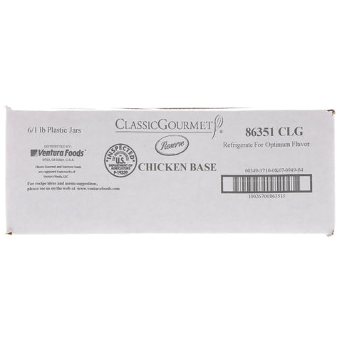Ventura Foods Classic Gourmet Real Chicken Base, 1 Pound -- 6 per case.