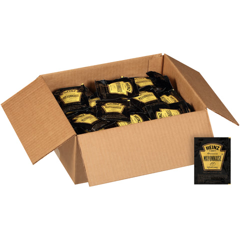 Heinz® MAYONNAISE PREMIUM BLACK SACHET SINGLE SERVE POUCH 534630/78002910