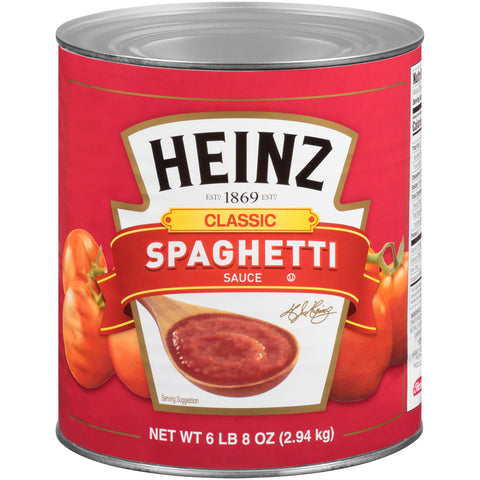Heinz Spaghetti Sauce, 104 Ounce -- 6 per case.