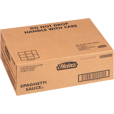 Heinz Spaghetti Sauce, 104 Ounce -- 6 per case.