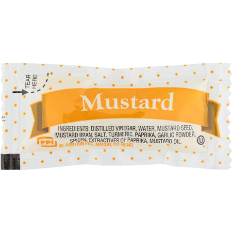 Mustard Yellow Single Serve Packet 0005390/78000358