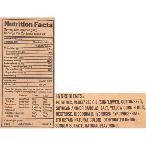 Madeira Farms® POTATO TATER TOT BITES 76006048