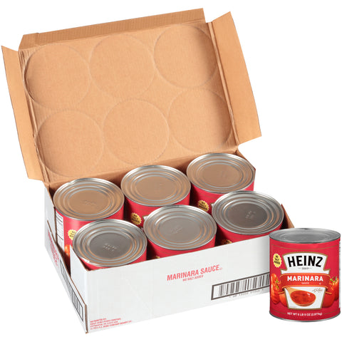 Heinz No Salt Added Marinara Sauce, 105 Ounce -- 6 per case.