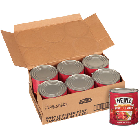 Bell Orto Whole Peeled Pear Tomato, ,no. 10 Can -- 6 Per Case