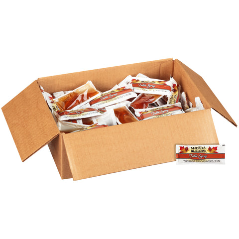 Madeira Farms® SYRUP MAPLE IMITATION FLAVOR SINGLE SERVE POUCH 0013951/78000372