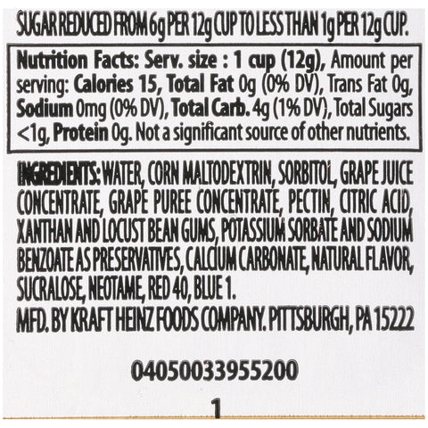 Heinz Assorted Jelly Diet Spread, 0.5 Ounce -- 200 per case.