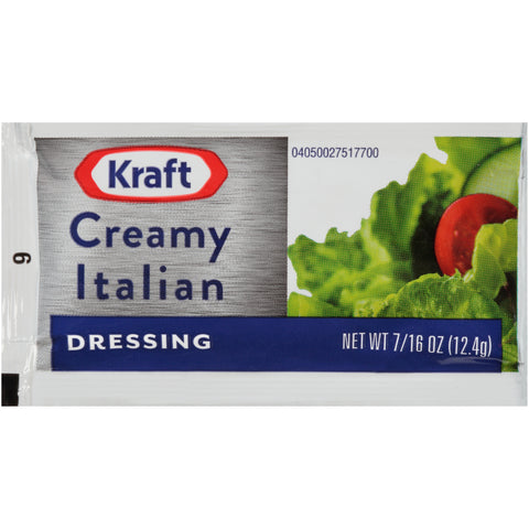 Dressing Italian Creamy Single Serve Pouch