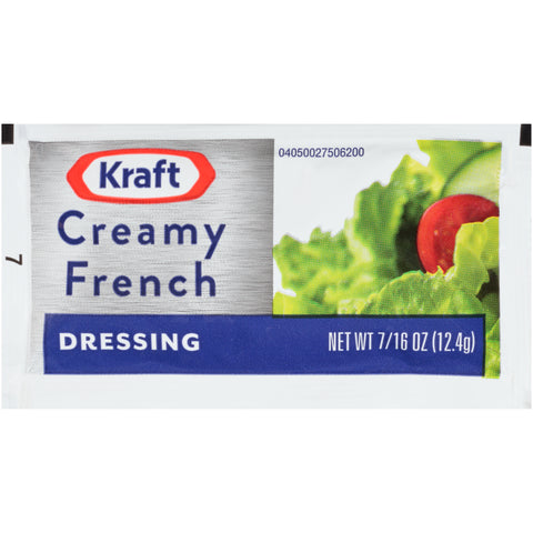 Kraft DRESSING FRENCH CREAMY SINGLE SERVE POUCH