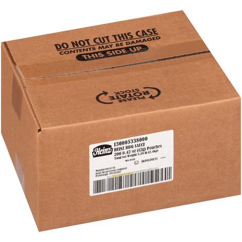 Heinz Single Serve Barbecue Sauce, 12 Gram -- 200 per case.