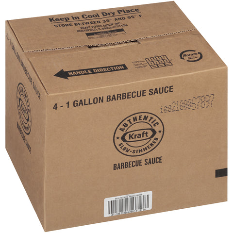 Kraft Smoky BBQ Sauce, 1 Gallon -- 4 per case