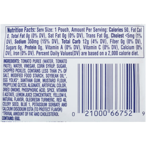 Kraft DRESSING THOUSAND ISLAND FAT FREE SINGLE SERVE POUCH