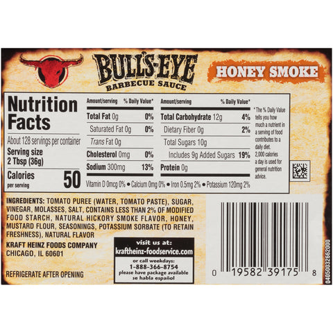 Sauce Barbecue Honey Smoke