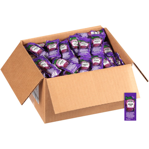 Heinz Grape Jam Squeeze Pouch, .5 Ounce -- 200 Case