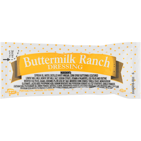 Dressing Buttermilk Ranch Single Serve Packet 0022820/78000387