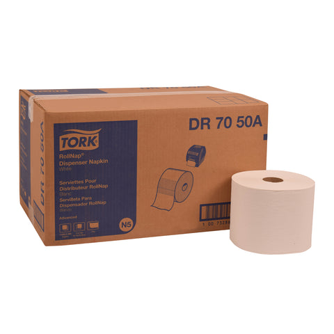 Napkin Dispenser Rollnap 17x7.5 White 1-ply