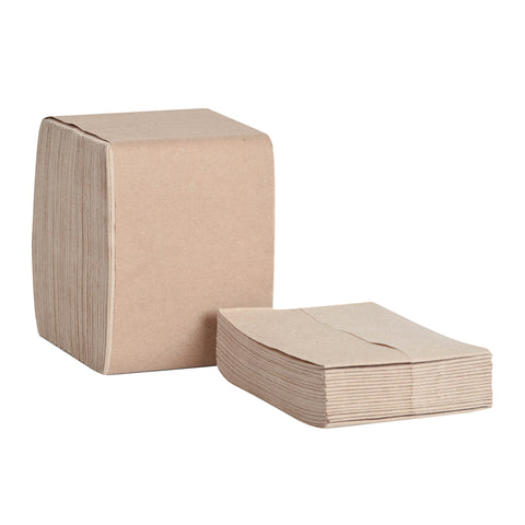 Tork Xpressnap Fit Natural 1 Ply Interfold Dispenser Paper Napkin, 6.5 x 8.39 inch - 240 per pack -- 36 Packs per case