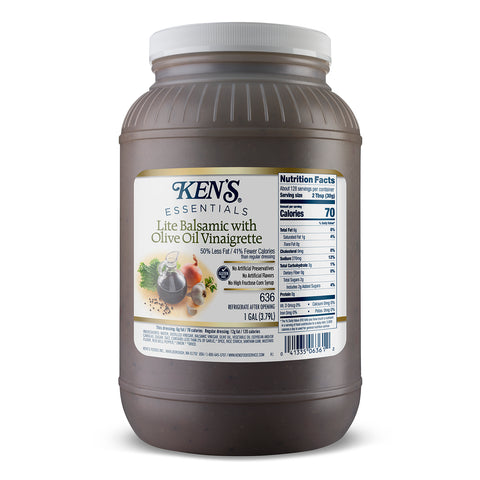 Dressing Vinaigrette Olive Oil Lite All Natural