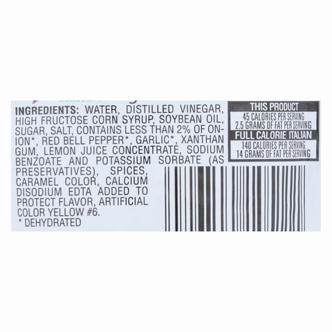 Hidden Valley® DRESSING ITALIAN GOLDEN LIGHT SINGLE SERVE PACKET