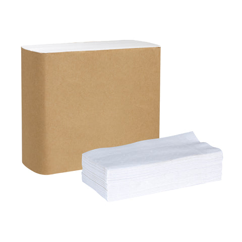 Tork 1 Ply White 1/8 Fold Universal Dinner Napkin, 15 x 17 inch -- 3000 per case