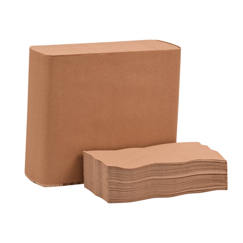 Tork One Ply Natural Universal Dinner Napkin, 15 x 17 inch - 250 per pack -- 12 packs per case