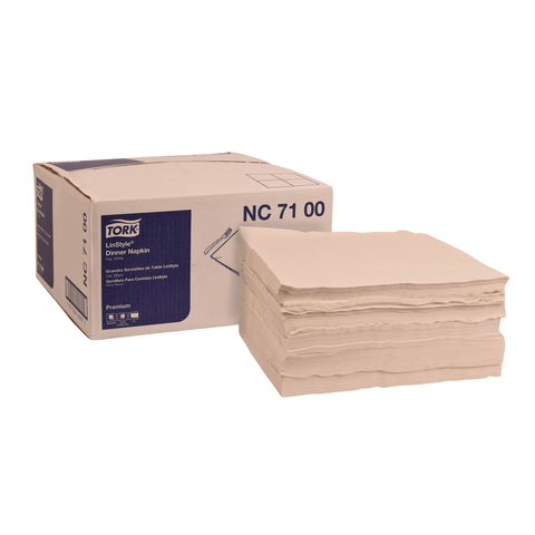 Tork Premium NAPKIN DINNER 17X17 WHITE 1-PLY