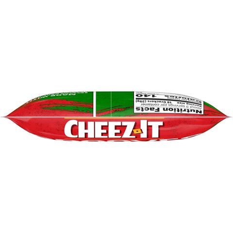 Cheez It Grooves Sharp White Cheddar Crispy Cracker, 3.25 Ounce -- 6 per case.