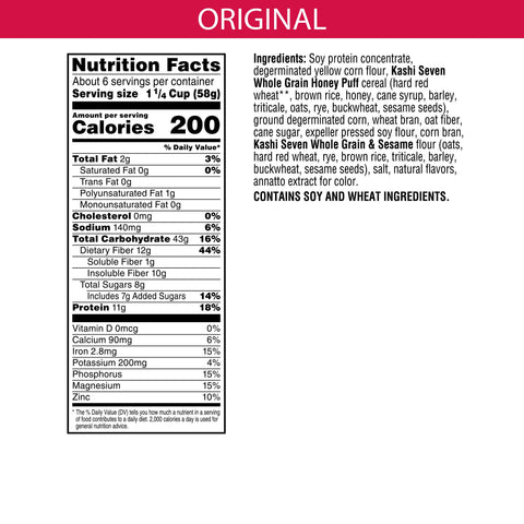 Kashi® CEREAL GOLEAN