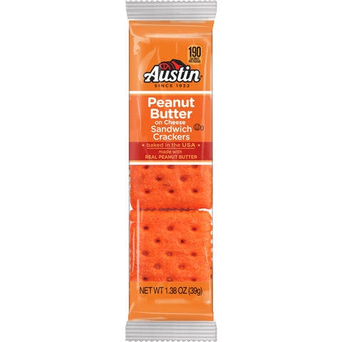 Cracker Cheese Peanut Butter Sandwich Square Ss Sleeve