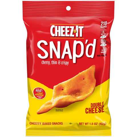 Cheez-It CRACKER CHEEZ-IT DOUBLE CHEESE SNAP'D
