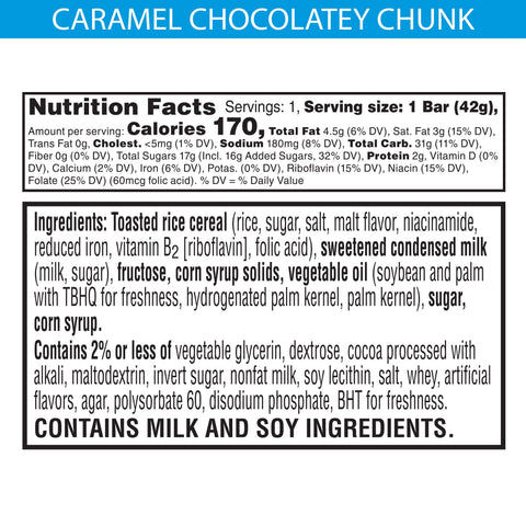 Snack Bar Rice Krispies Treats® Caramel Chocolatey Chunk