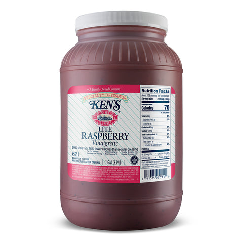Ken's Foods DRESSING VINAIGRETTE RASPBERRY LITE