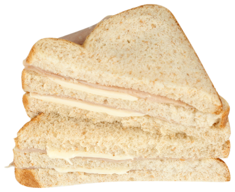 Mom's SANDWICH TURKEY & CHEESE CLUB TURKEY AND SWISS CHEESE ON WHEAT BREAD 6 OZ 10000051152