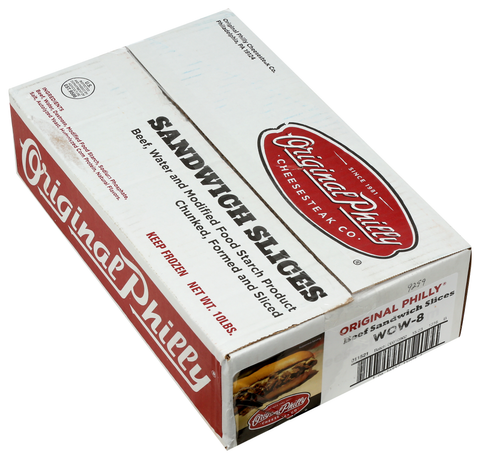 Original Philadelphia BEEF SANDWICH SLICES SEASONED ORIGINAL PHILLY 
