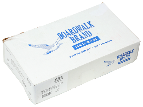 Original Philadelphia BEEF STEAK PHILLY SANDWICH BOARDWALK BRAND SEASONED 6 OZ