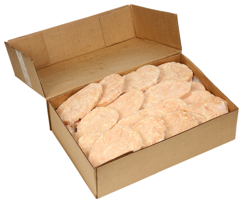 Advance Food Break Away Chicken Breast, 4 Ounce -- 48 per case.