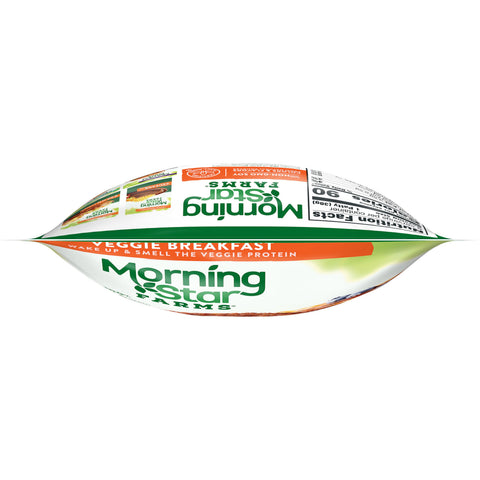 Morningstar Farms Breakfast Maple Flavored Sausage Patties, 8 Ounce -- 6 per case.