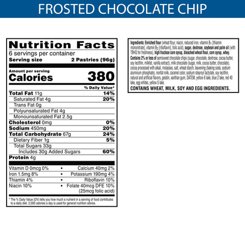 Pastry Pop-tarts® Chocolate Chip